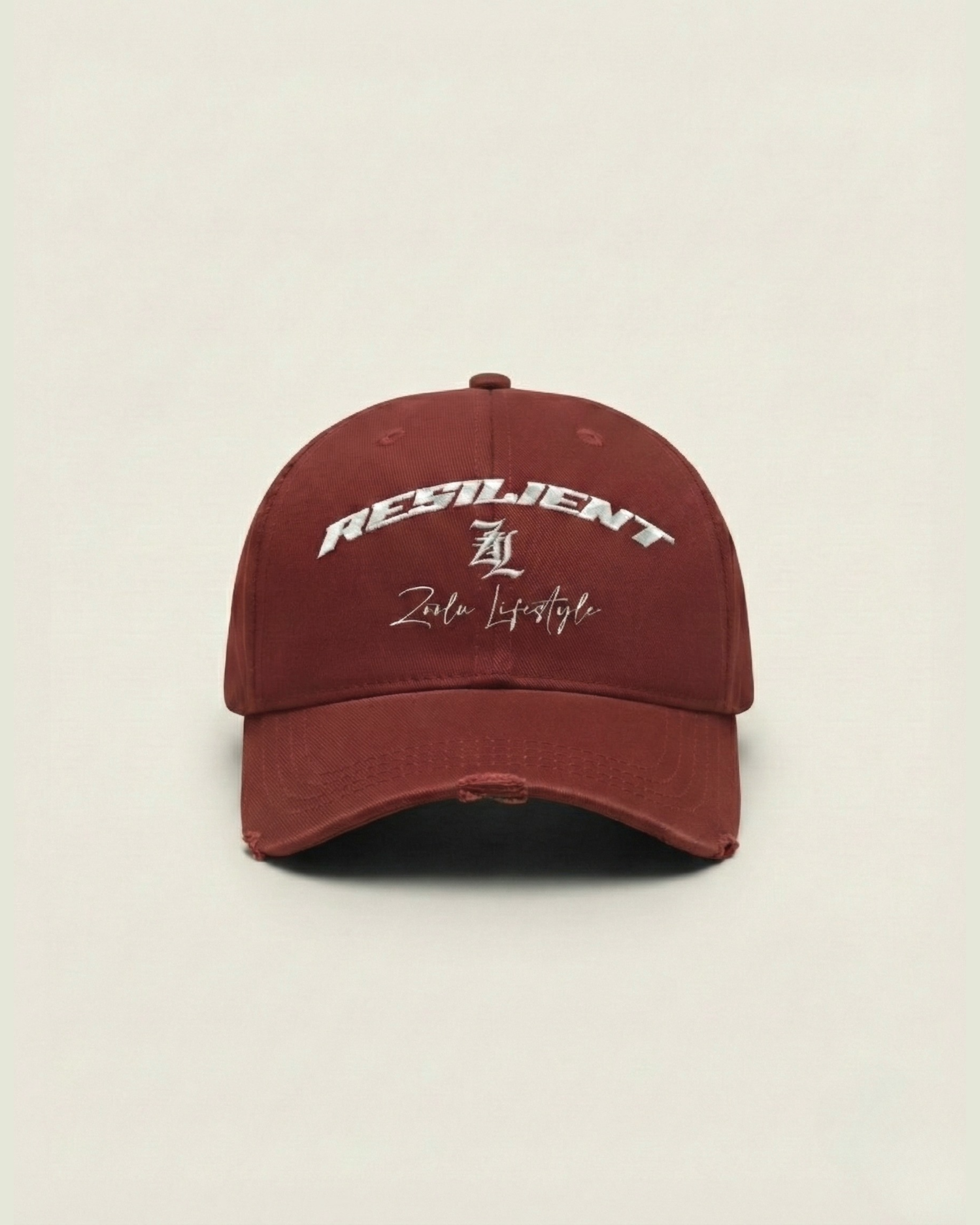 RESILIENT BASEBALL CAP | RED