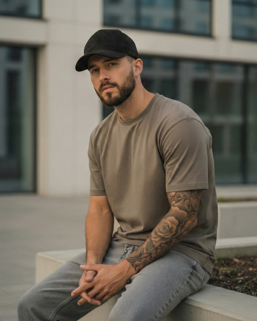 EXOTIC SUÉDE CAP | BLACK