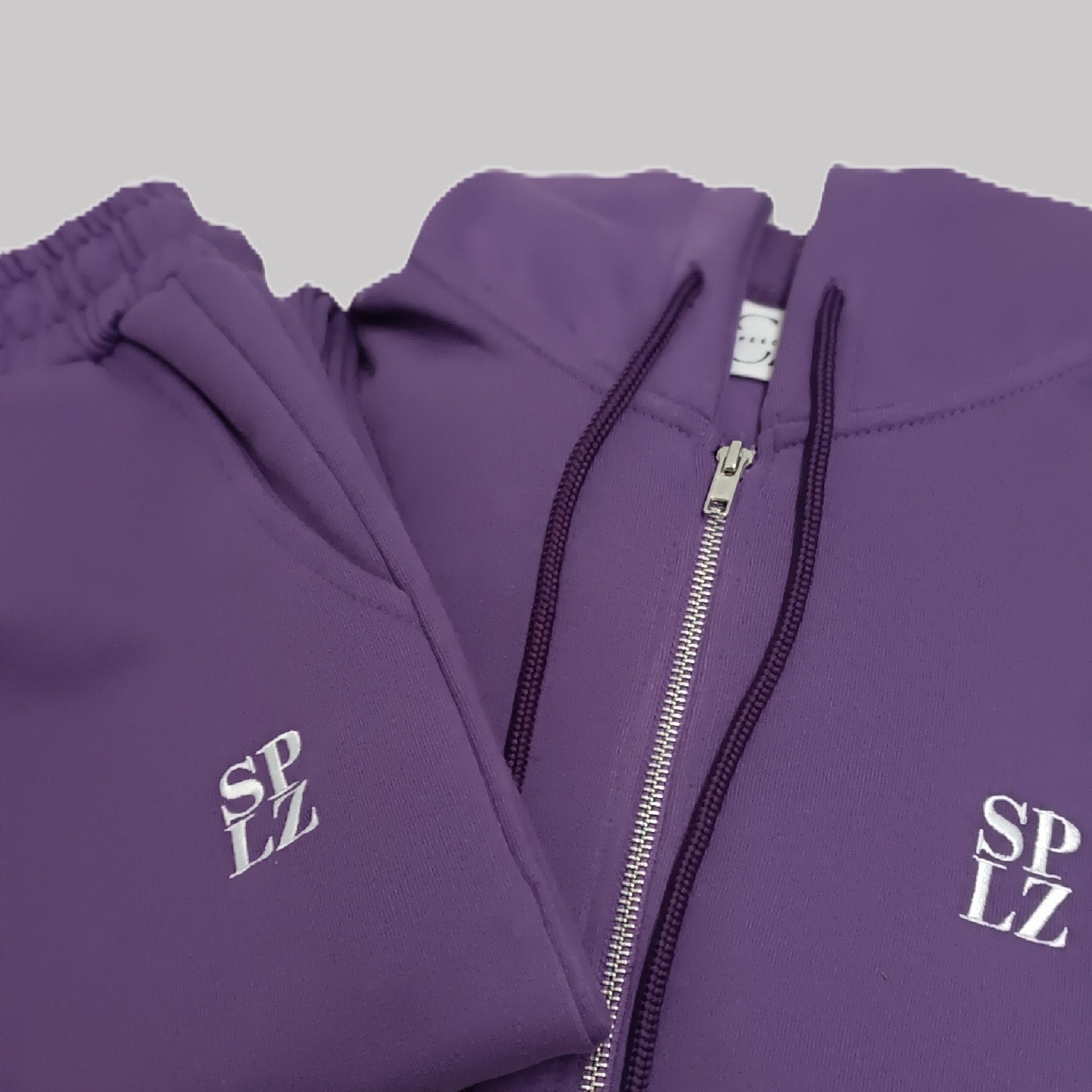 Men Velvet Twilight Zip Hoodie - Speechlez Clothing