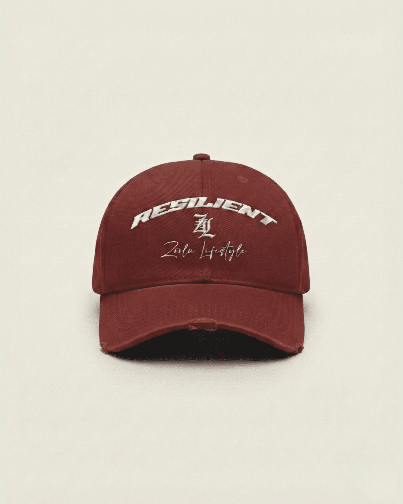 RESILIENT BASEBALL CAP | RED - SPEECHLEZ