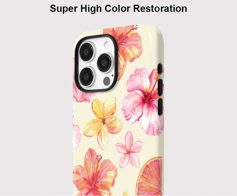 Rhode Phone Case Flower Pattern - SPEECHLEZ