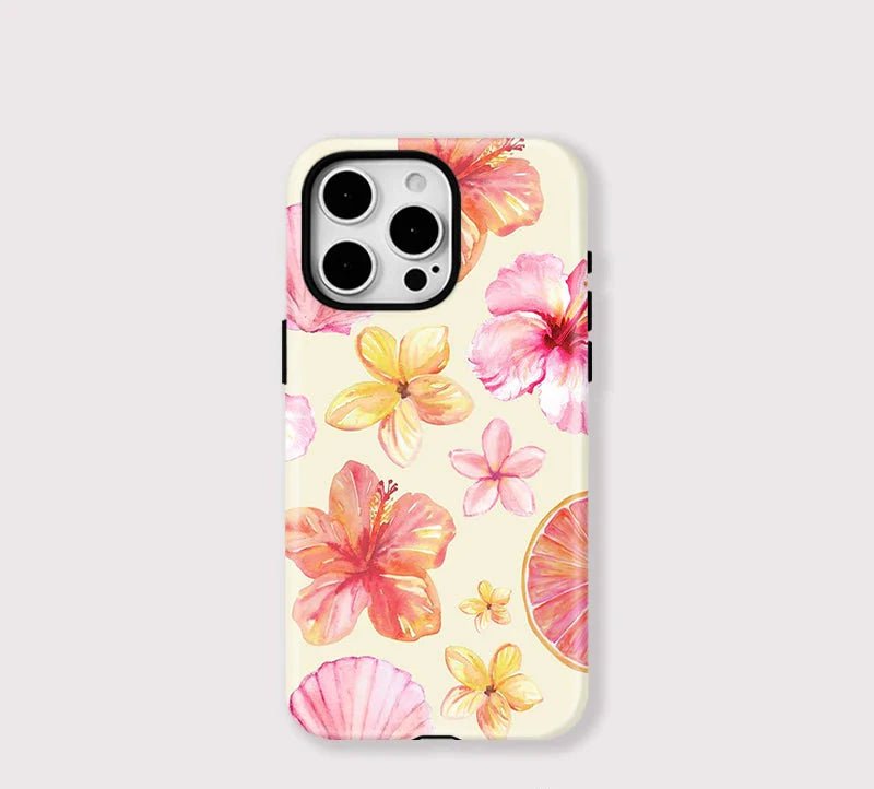 Rhode Phone Case Flower Pattern - SPEECHLEZ