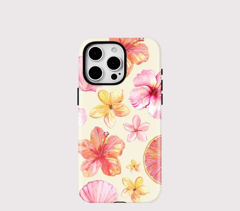 Rhode Phone Case Flower Pattern - SPEECHLEZ