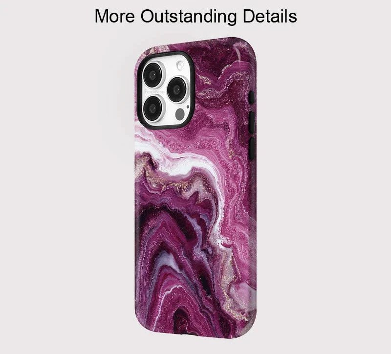Rhode Phone Case Purple Marble - SPEECHLEZ