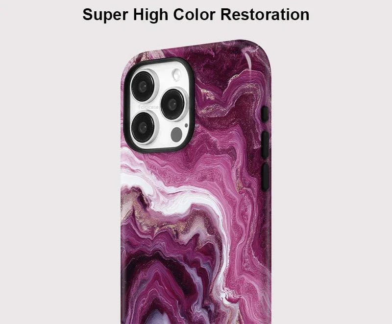 Rhode Phone Case Purple Marble - SPEECHLEZ