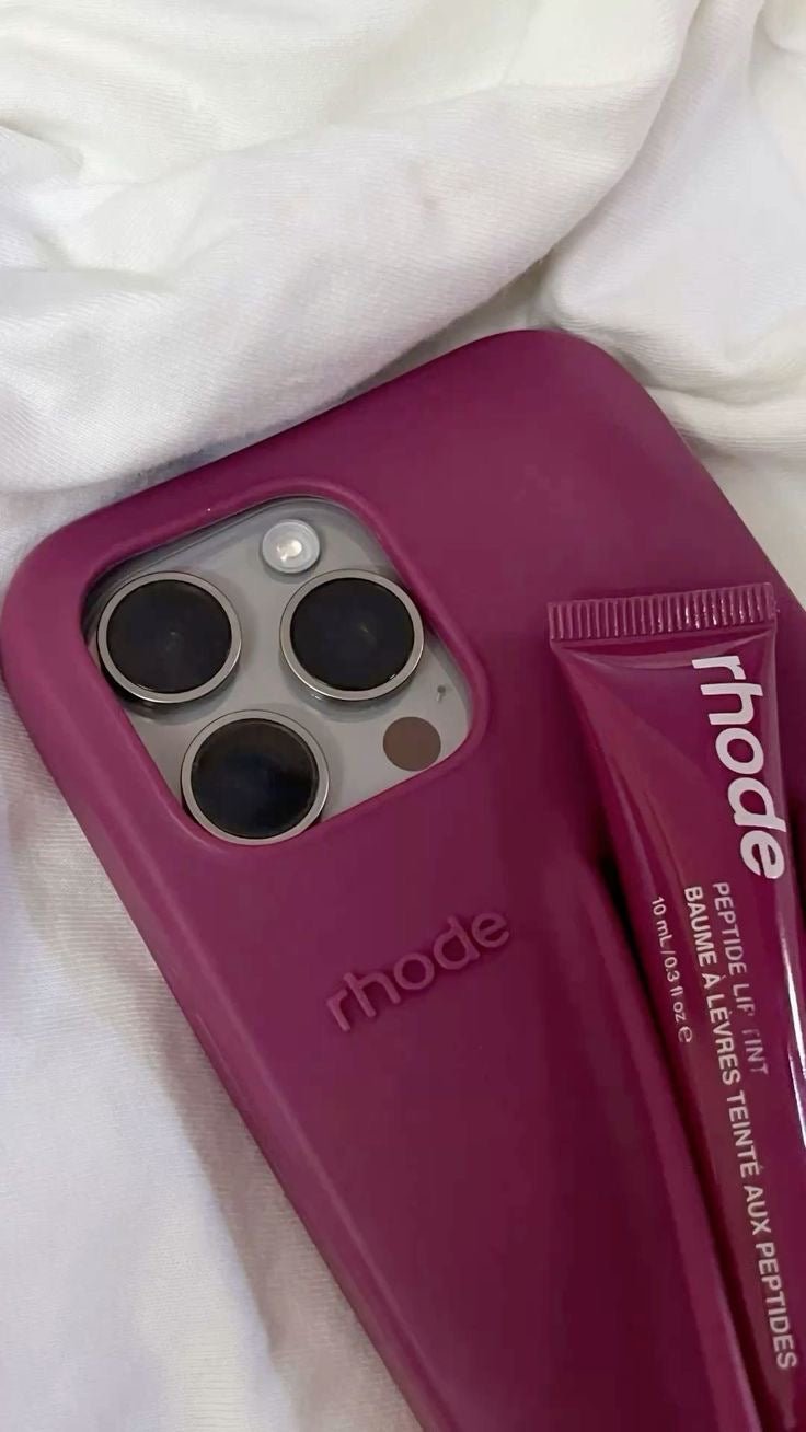 Rhode Phone Case Raspberry - SPEECHLEZ