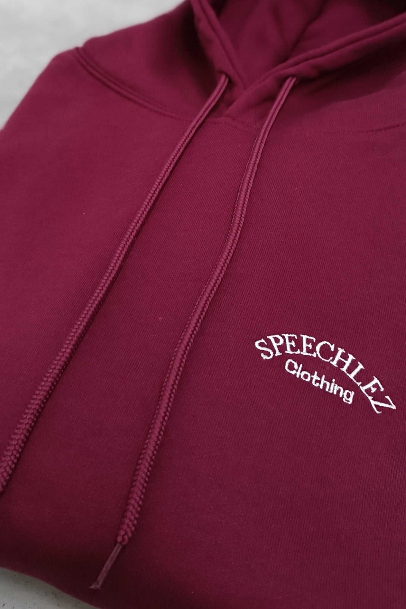Women Red Wanderlust Hoodie - Speechlez Clothing