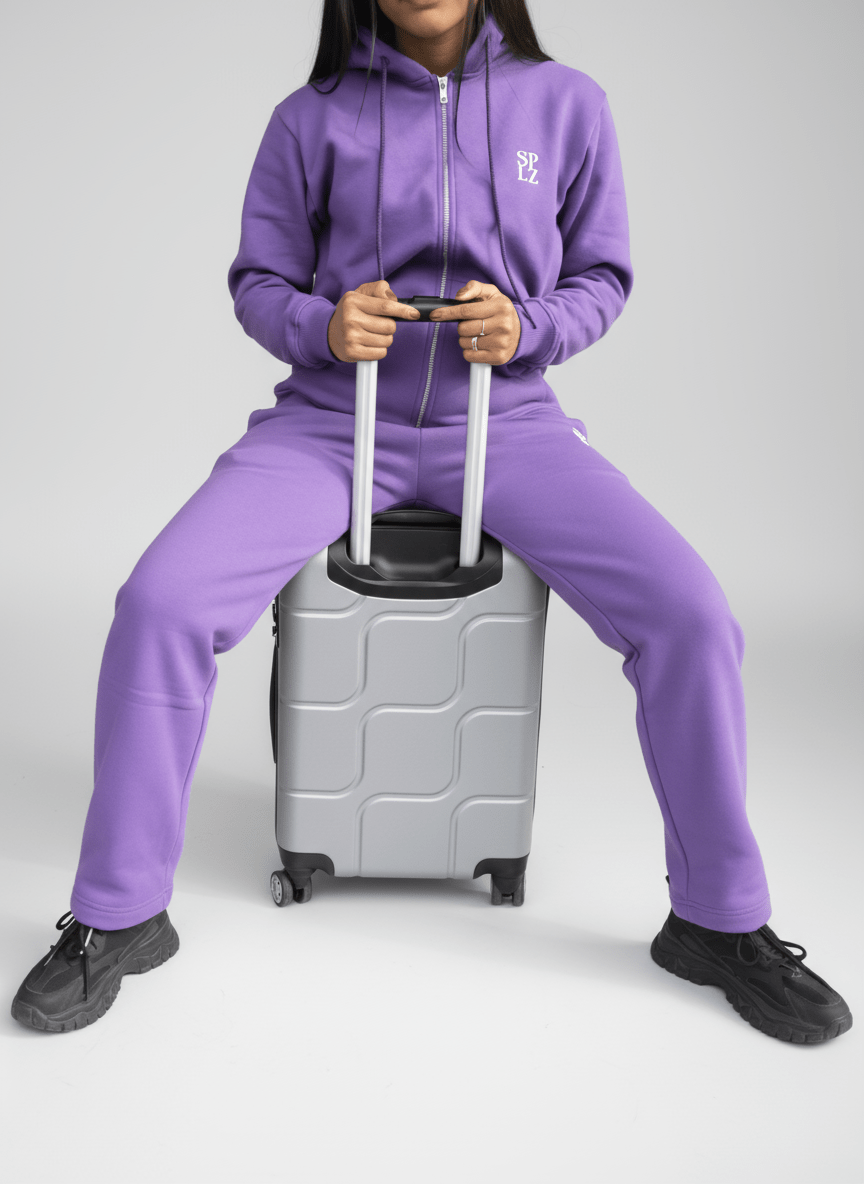 Women Velvet Twilight Zip Hoodie - Speechlez Clothing