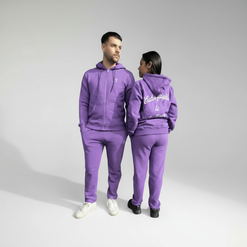 Women Velvet Twilight Zip Hoodie - Speechlez Clothing