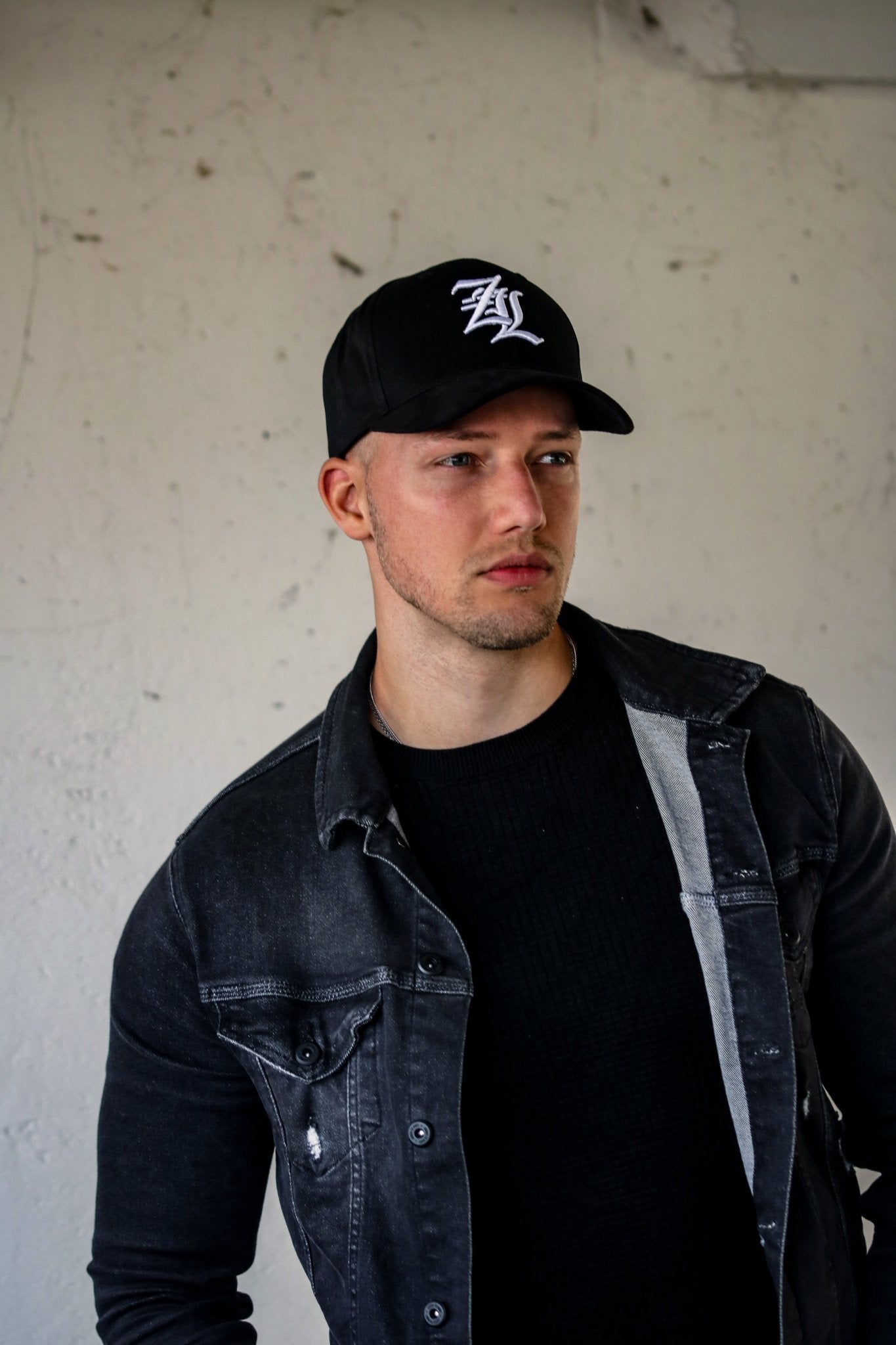 ZL MONOGRAM CAP | BLACK - SPEECHLEZ